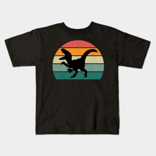 Retro Vintage Dinosaur T-Rex Kids T-Shirt